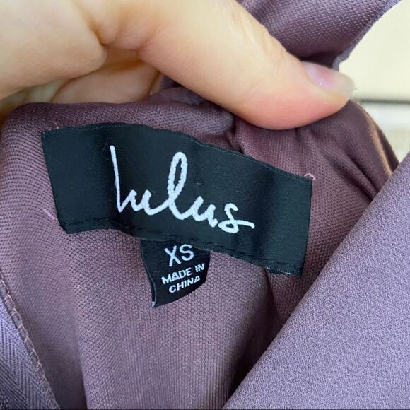 Lulu's Mauve Maxi Dress Size Extra Small - Picture 9 of 16